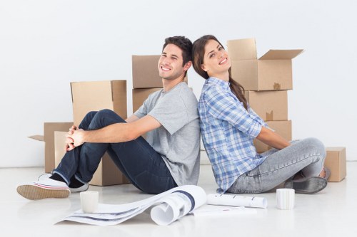 Careful packing of fragile items during removals in Debeauvoirtown